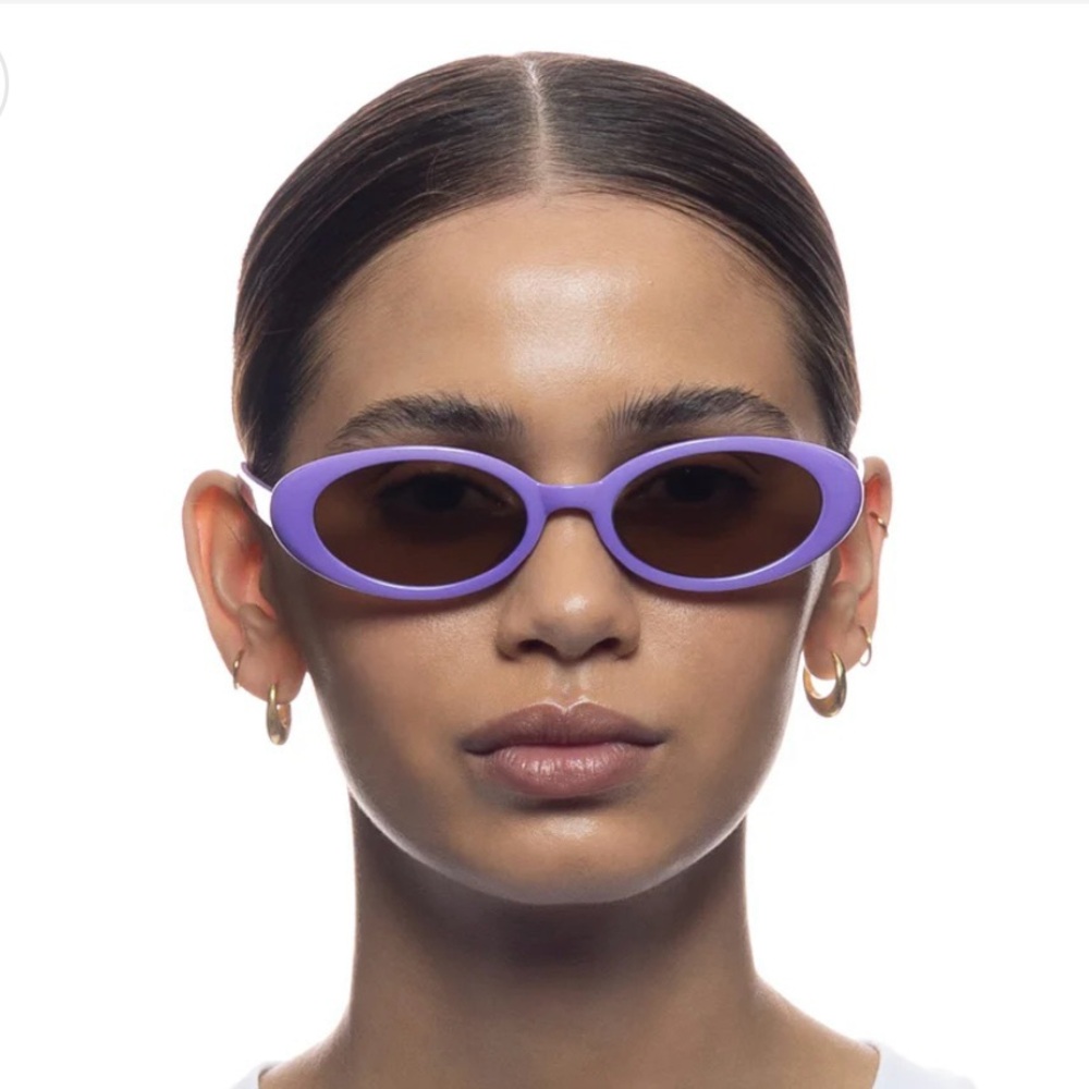 aire (revolve) lilac fornax sunglasses
